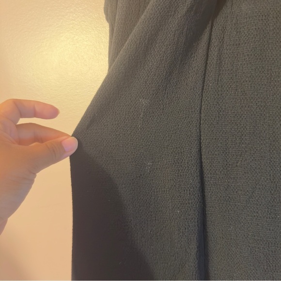 Anthropologie Maeve Raven Surplice Blouse Black Women Size 2 - Picture 8 of 10